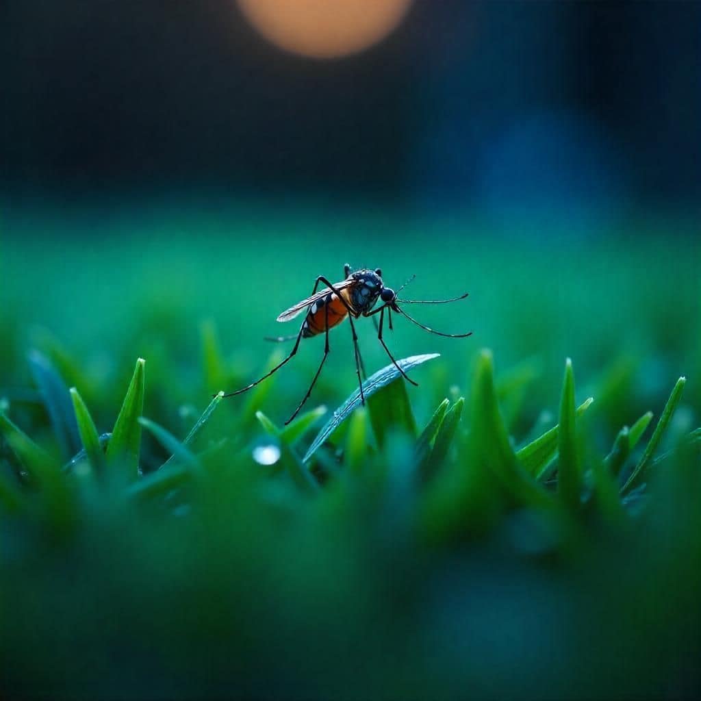 Césped Artificial y Mosquitos